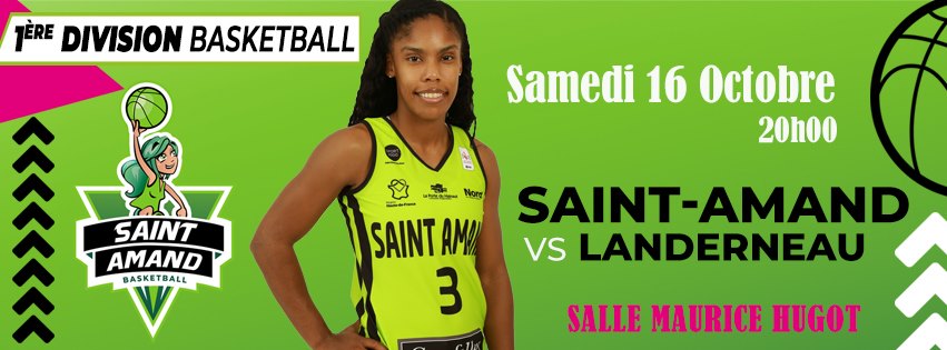 Basketball - Saint-Amand-les-Eaux / Landerneau