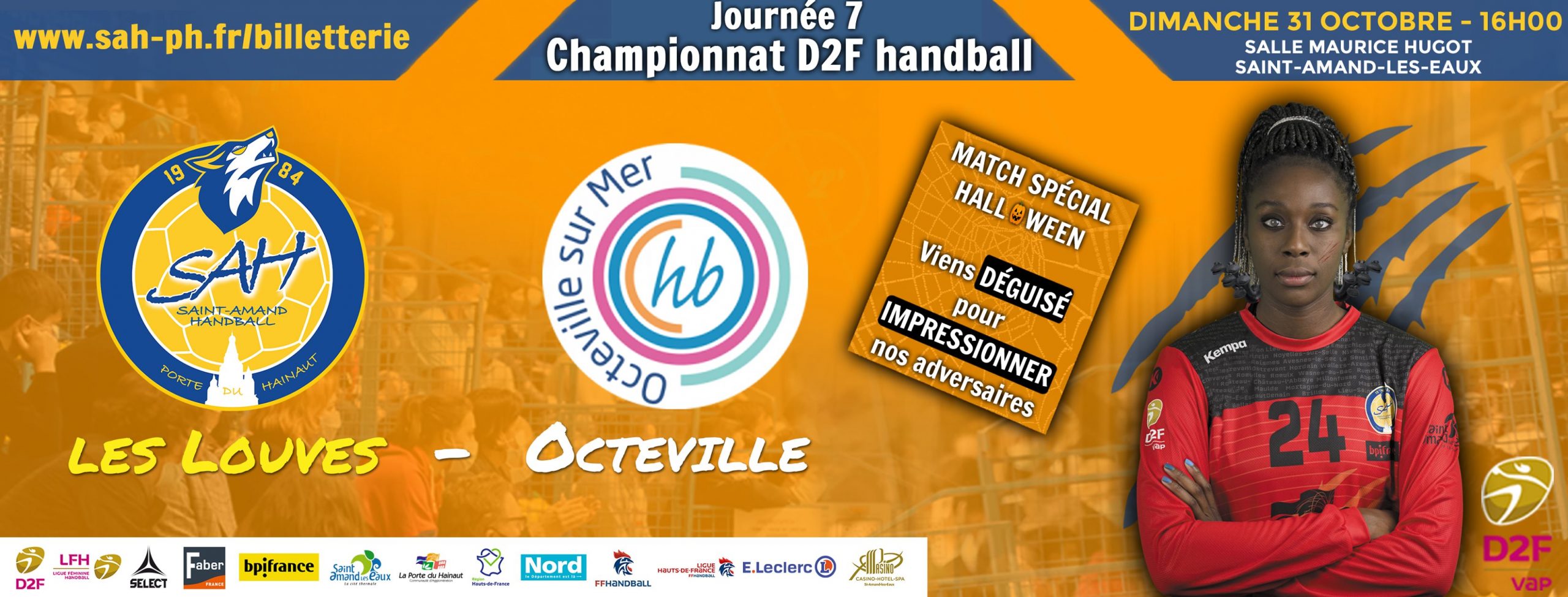 Handball - Saint-Amand-les-Eaux / Octeville