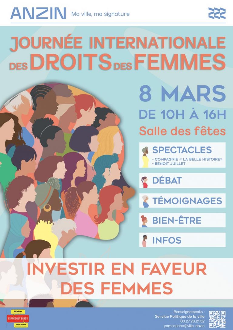 Anzin - Journée internationale des droits des femmes le 8 mars - Scaldis.fr